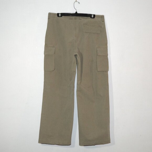 OUR LEGACY Mount Cargo Pants Peafowl Khaki Canvas Mens Size 50 Worn Once EUC - Picture 2 of 14